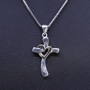 925 Sterling Silver Cross Made in Italy - Etsy