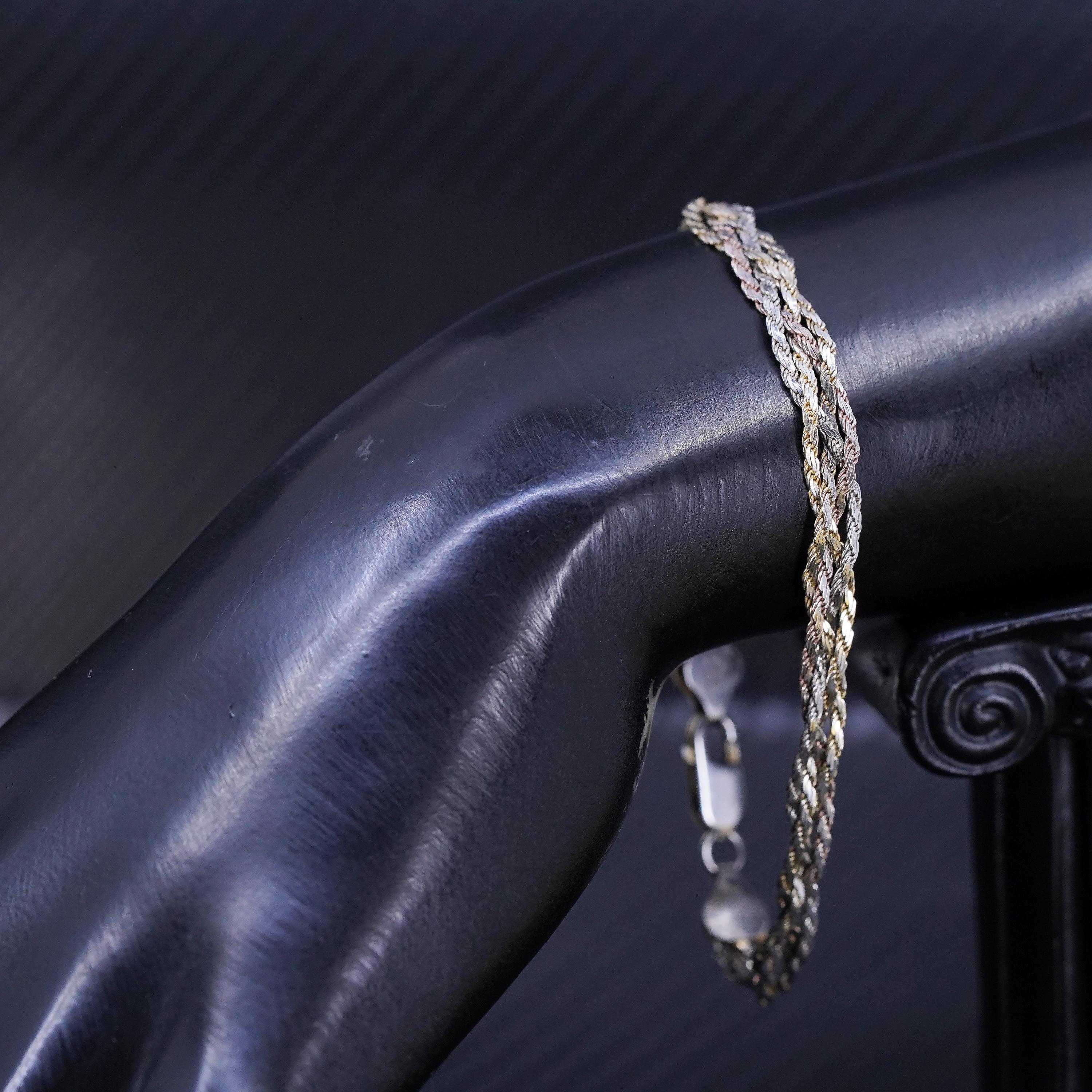 希少vintage bracelet イタリア製silver925 Vintage Bracelet 925 Sterling Silver ITALY Bracelet Snake