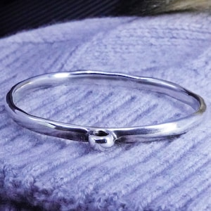 8", vintage Uno de 50 sterling 925 brazalete chapado en plata brazalete pulsera, estampado Uno De 50
