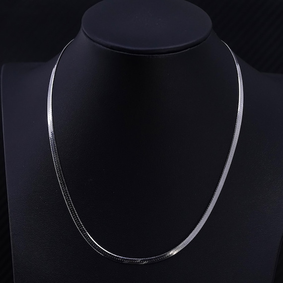 16インチ 4 mm、ヴィンテージ スターリングシルバー 925