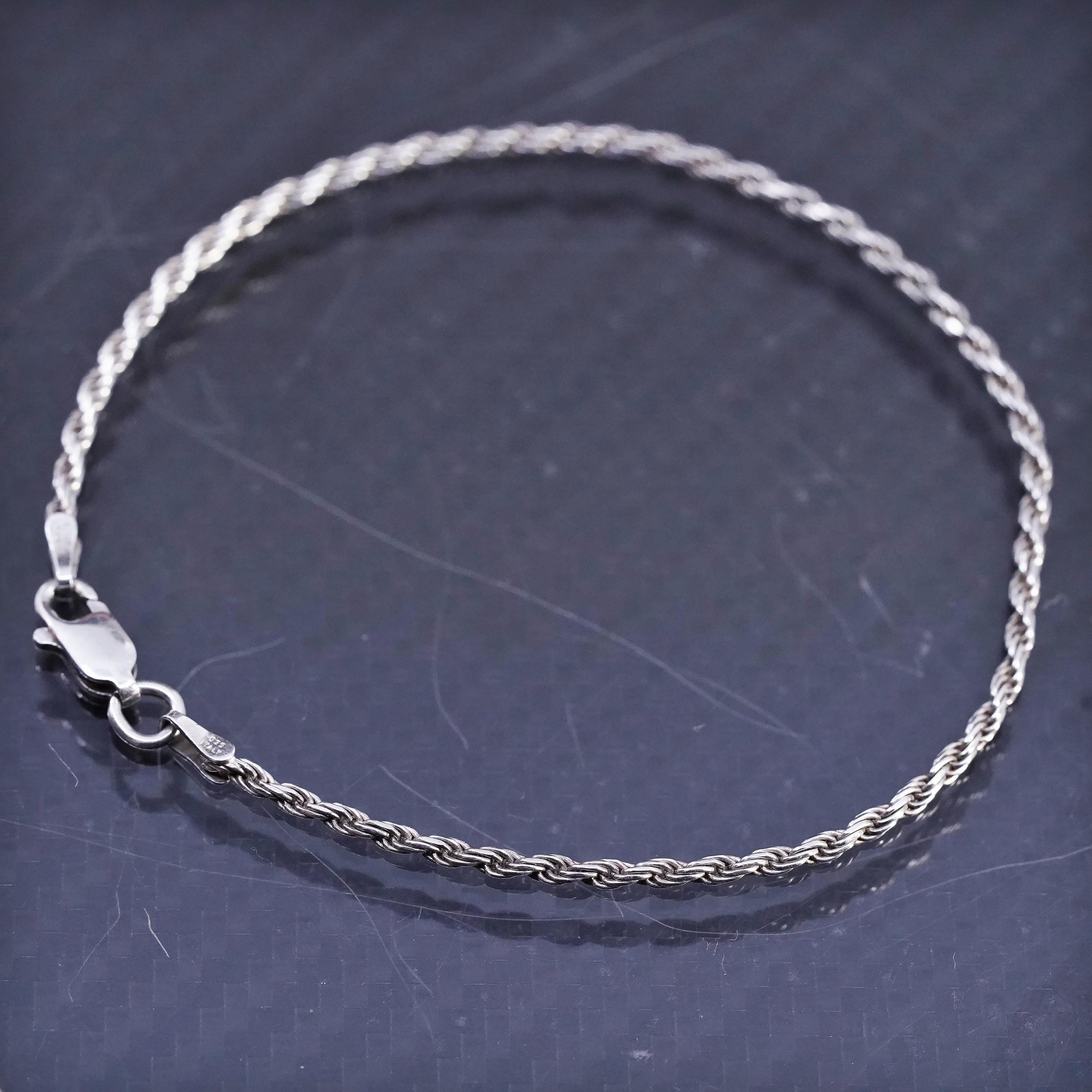 Sterling Silver French Rope Chain - Etsy
