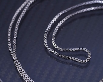 ヴィンテージ シルバー925 ボックス リンクチェーン ブレスレット 925