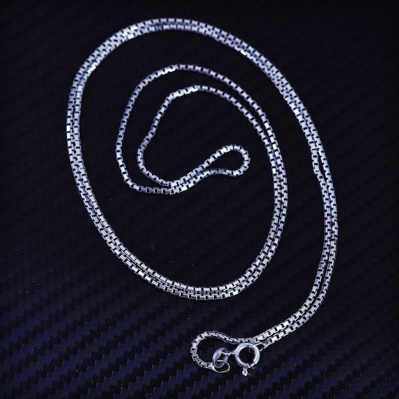 Buy 30 1.6mm Vintage Italian Sterling Silver 925 Rope Chain