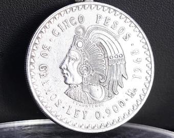 1980/1981 メキシコ 5 ペソ硬貨 - Etsy 日本