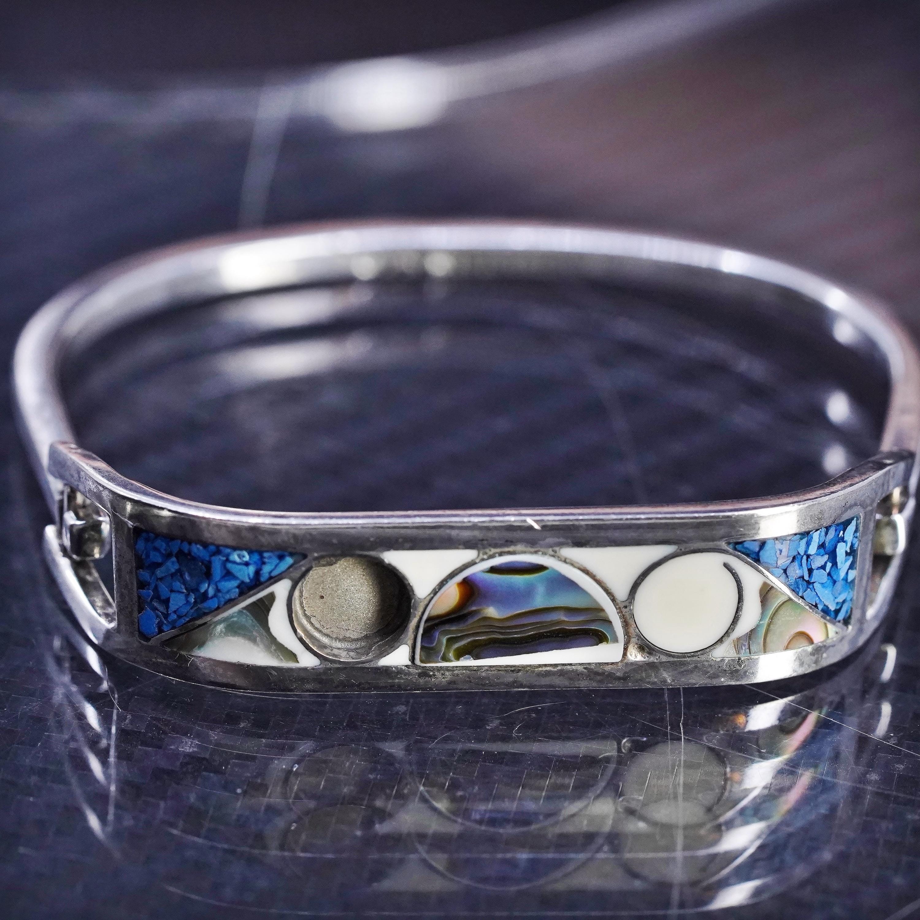 Mexican silver bracelet - Etsy 日本