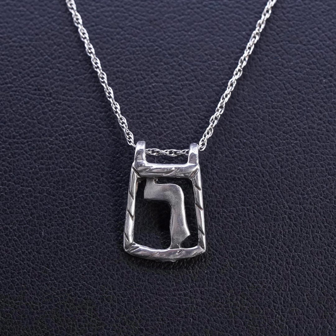 18”, Vintage Sterling Silver 925 Singapore Rope Chain Necklace With ...