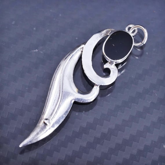 ヴィンテージ スターリング シルバー 925 ハンドメイド ペンダント 