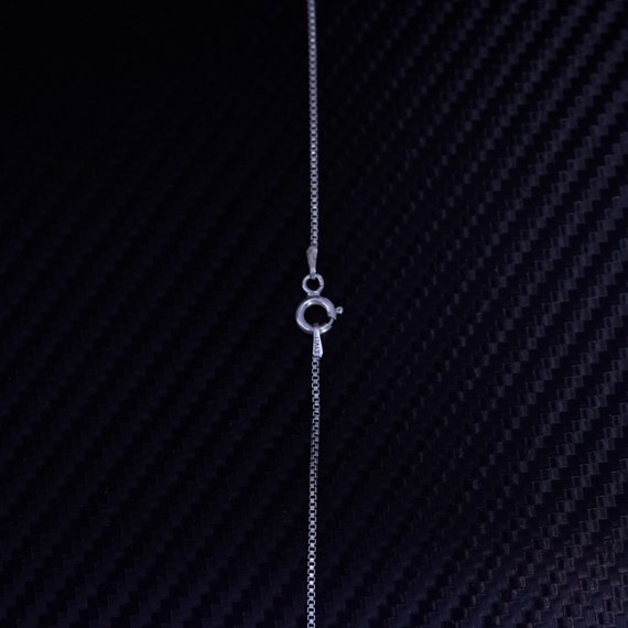 thumbnail image 2 of .925 Sterling Silver 1.1mm Box Chain Necklace – 14 To 30 Inch, Made In Italy 2 of 5