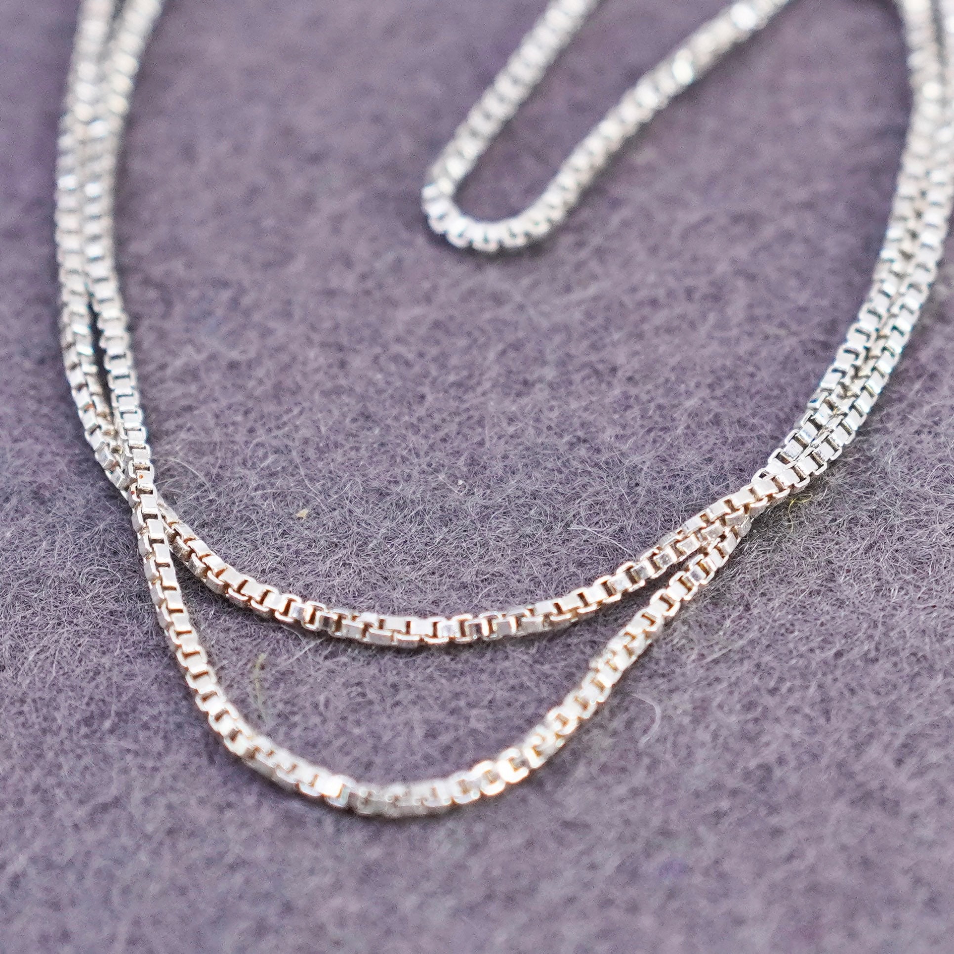 Vintage 925 Sterling Silver Italy Necklace - Etsy