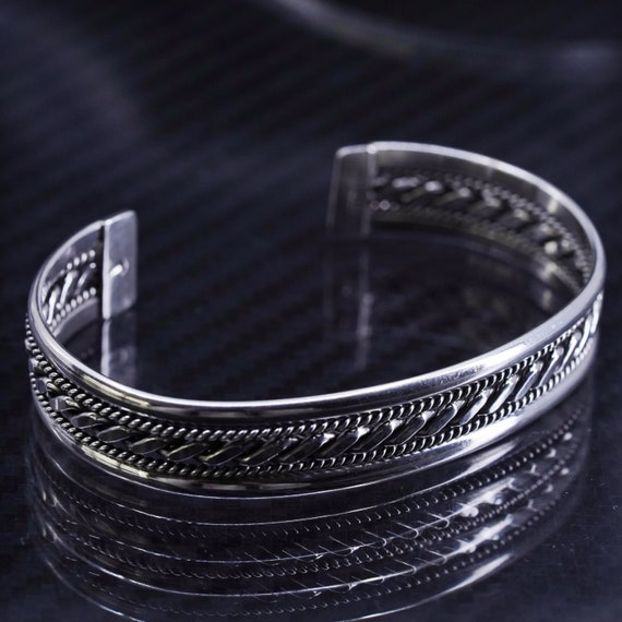 SILVER925 NATIVE DESIGN BRACELET/シルバー/ブレスレット/バングル