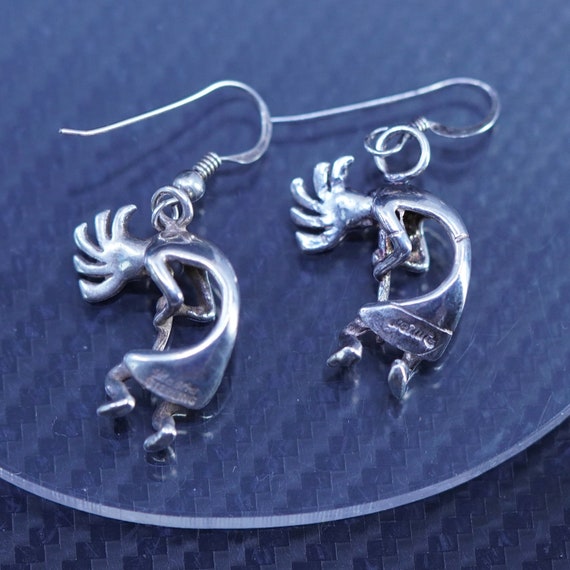 COSUMOSU Kokopelli Native American 925 Sterling Silver Pendant (Round