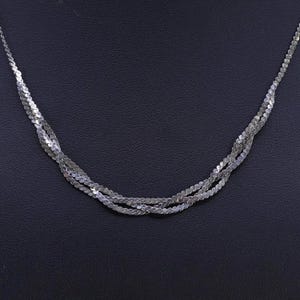 vintage◯Italy silver short necklace◯925 s-l400.jpg