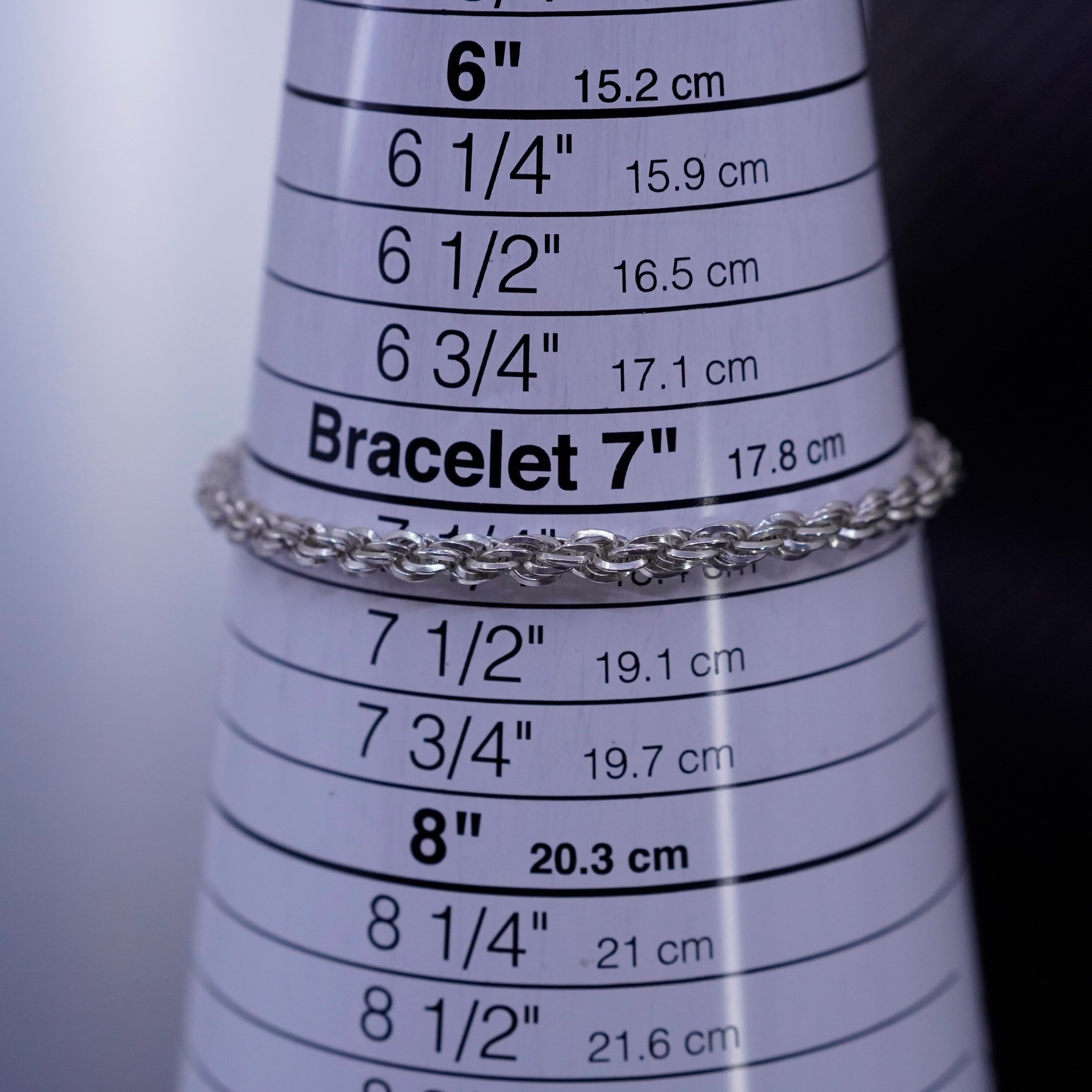 7.25” 4mm, Vintage Italian Milor Sterling Silver 925 7.25” 4mm, Vintage Italian Milor Sterling Silver 925
