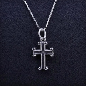 925 Sterling Silver Cross Made in Italy - Etsy