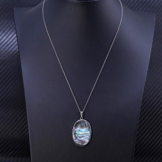 アクセサリー Vintage Mexican silver necklace charm 16”, Vintage Mexican Sterling Silver 925 Circle Chain