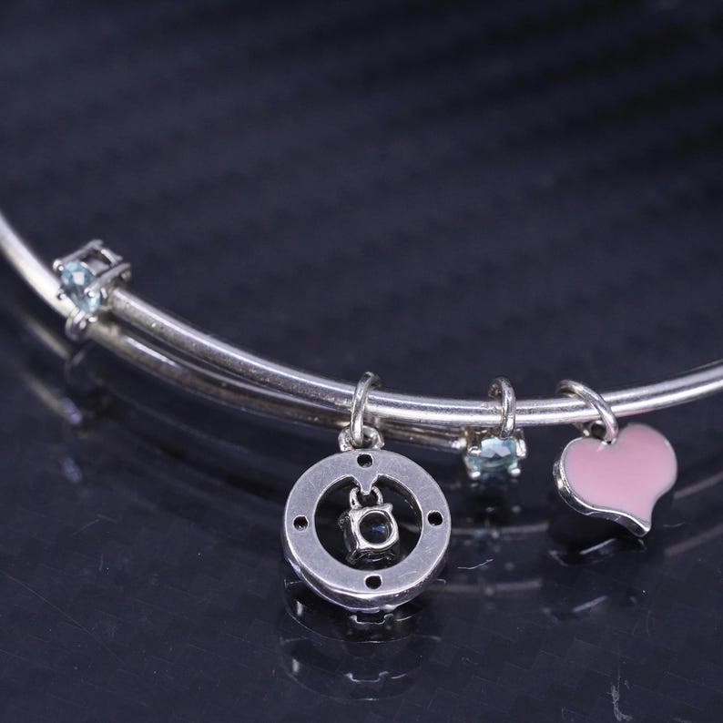 Size Adjustable, Vintage Silver Tone Chanteur Jewelry, Expandable