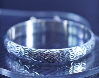 アクセサリー Vintage Silver&Gold Combi Bangle 750 925 925 Sterling