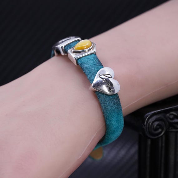 6.5”, vintage Mexican 925 Sterling 925 Silver han… - image 3