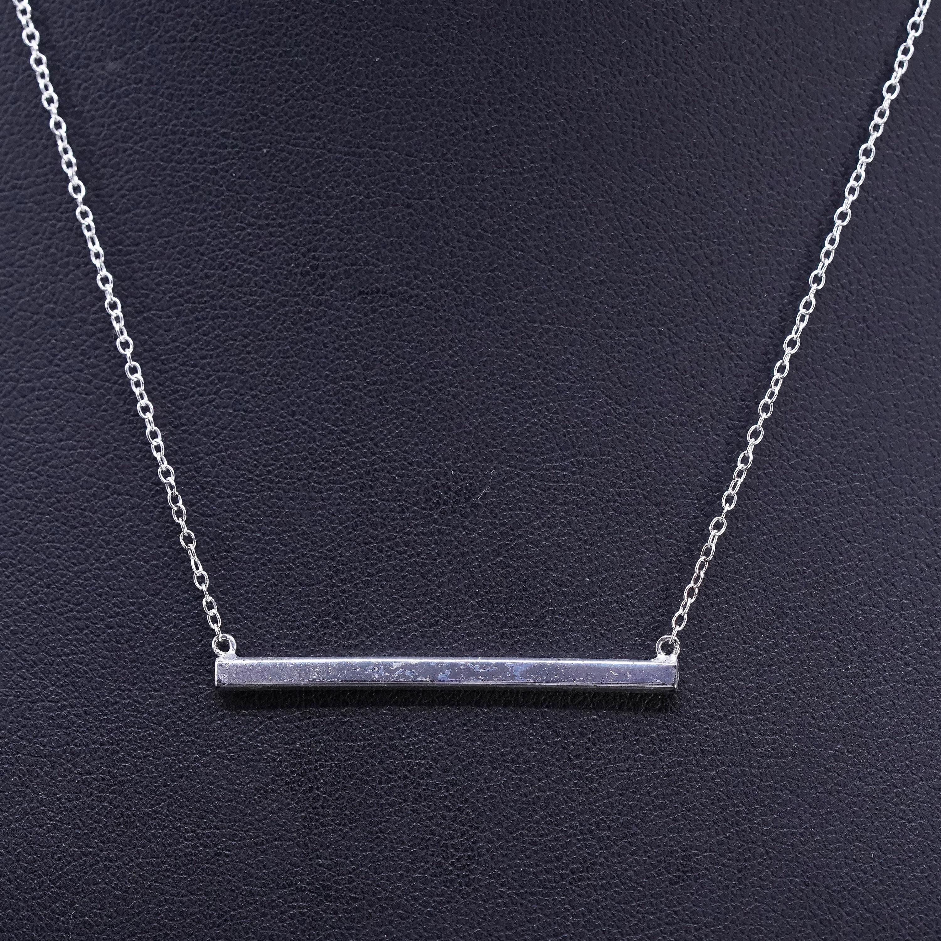 16インチ 1mm、ヴィンテージ スターリングシルバー 925 サークル