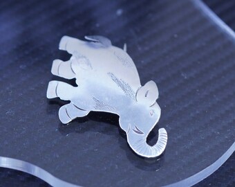 Broche De Cristal De Elefante, Diseño De Elefante Con Diamantes De Imitación, Diseño De Elefante, Insignia