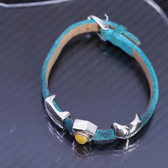 6.5”, vintage Mexican 925 Sterling 925 Silver han… - image 7