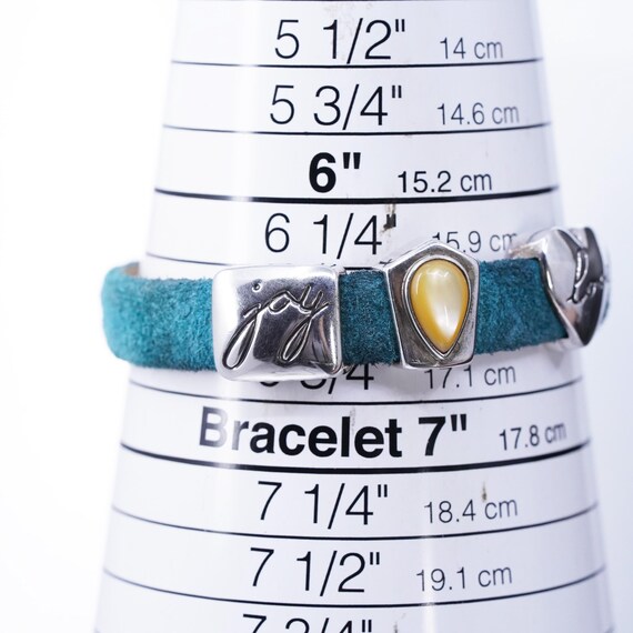 6.5”, vintage Mexican 925 Sterling 925 Silver han… - image 8