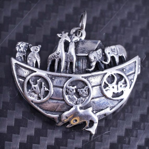 Giraffe Cheetah Lion Vintage Southwest Sterling Silver Bracelet Giraffe Cheetah Lion Vintage Southwest Sterling Silver Bracelet