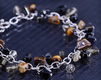 新製品情報も満載 Vintage 7.5”, Sterling With Bracelet Handmade 925 Silver 工芸品
