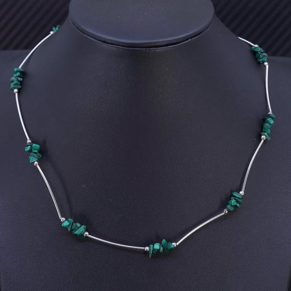 アクセサリー Handmade Vintage Silver DNA Necklace 925 16”, Vintage Sterling Silver 925 Handmade Dna Chain Necklace