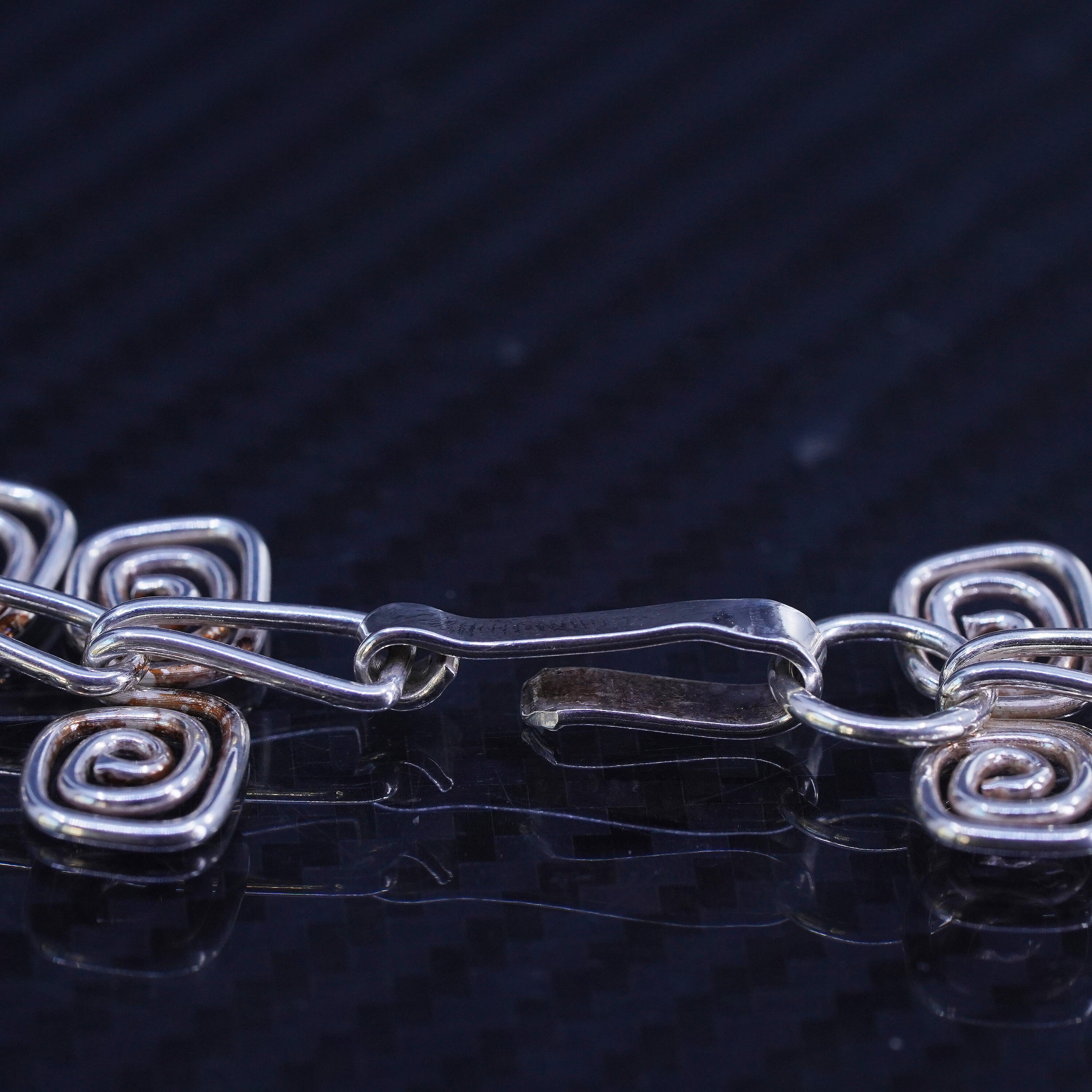 16”, Vintage Mexican Ster Sterling Silver 925 Handmade