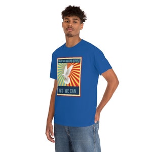 Camiseta de algodón pesado unisex