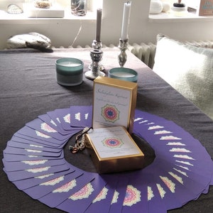 Kartendeck Seelenbegleiter | Orakelkarten | Kartenset | Spirituelle Karten l Mediale Botschaften | Orakelkaren deutsch mit Buch