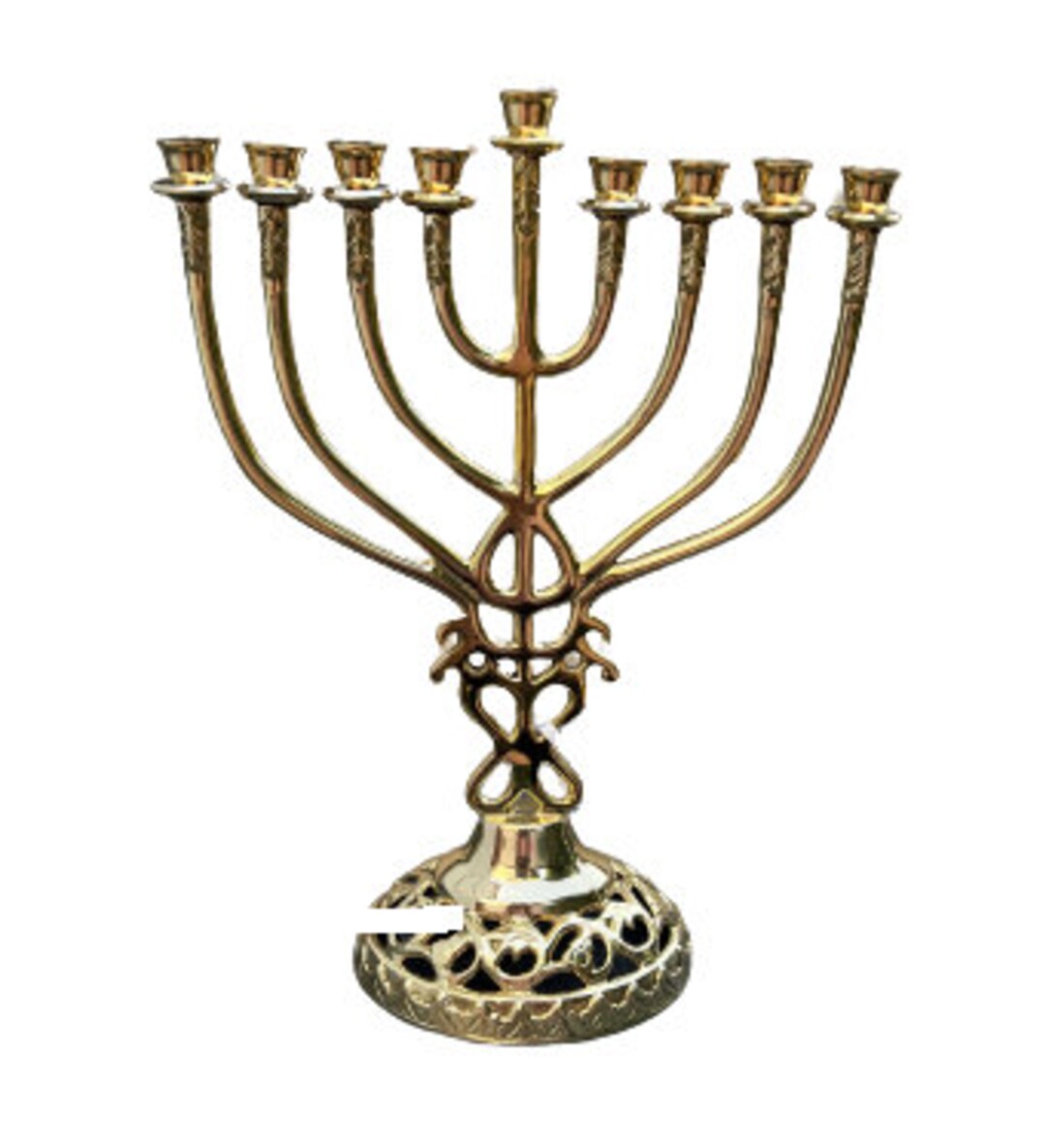 Buy Brass Judaica Hanukkah Menorah Chanukkah Menorah Candle Online in