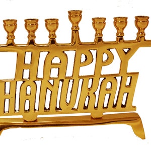 Chanukah candle holder, Hanukah candle stand, Menorah Judaica for gift