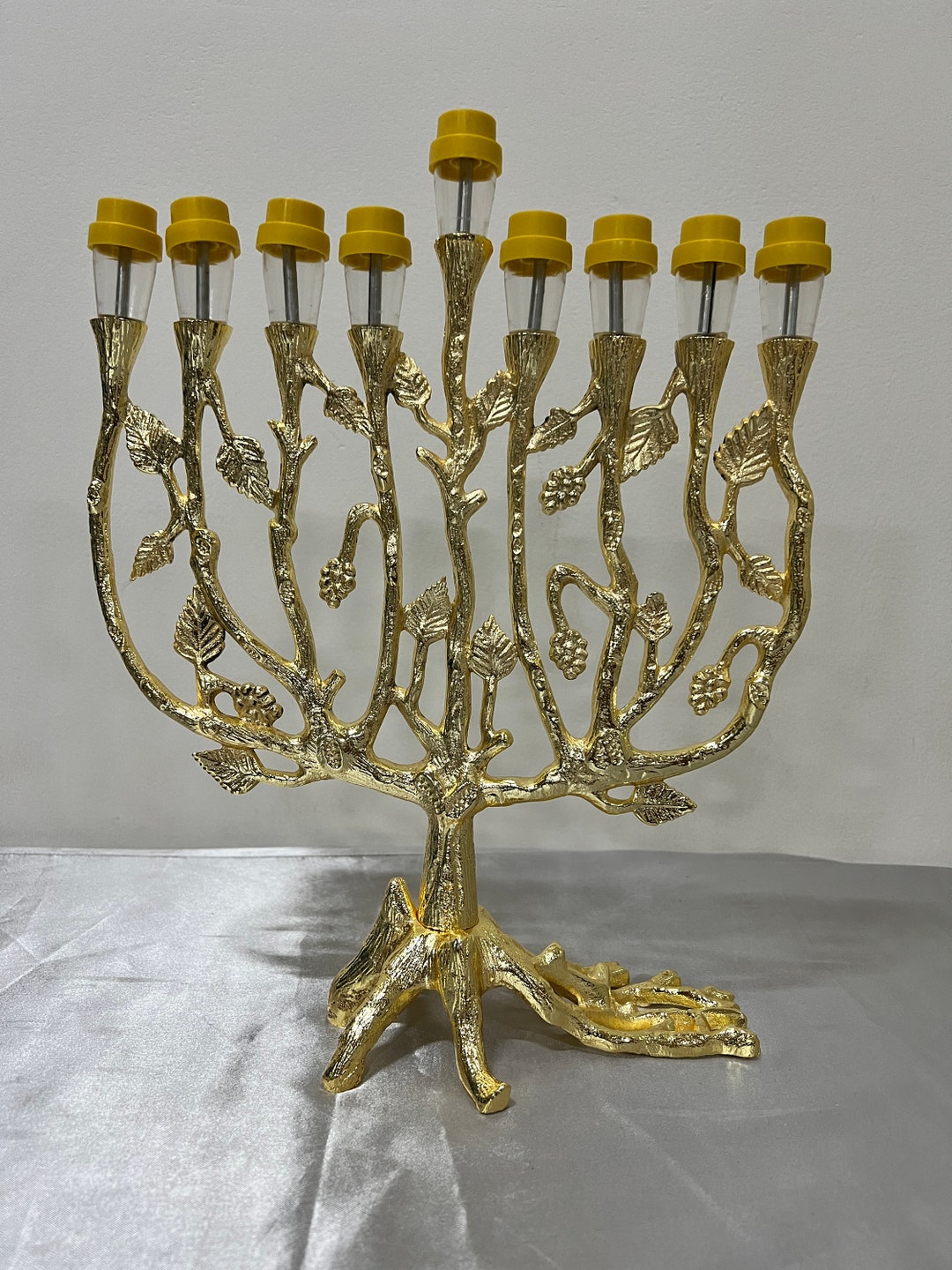 Jewish Hanukkah Menorah New Design Menorah Tall Etsy