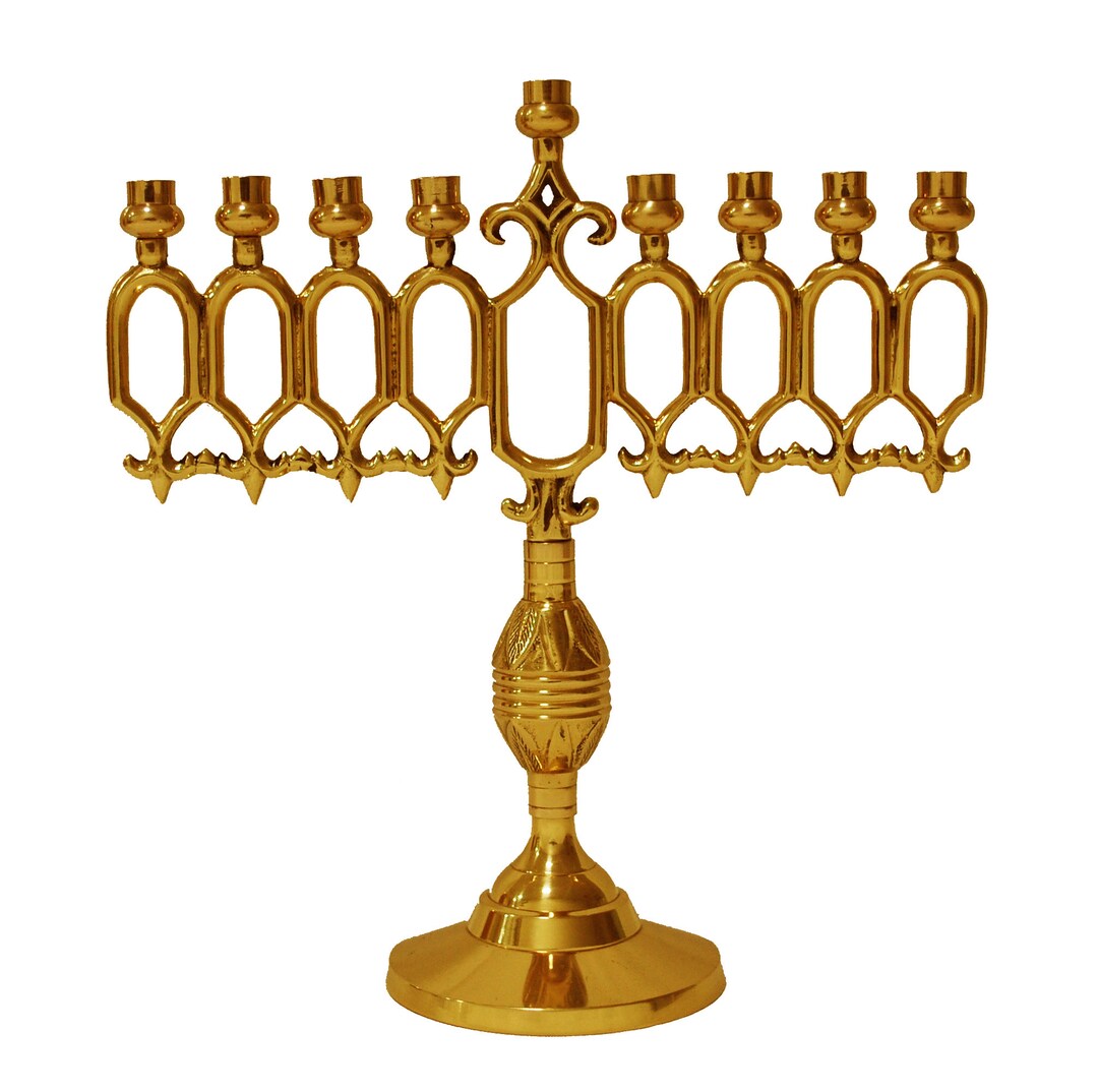 Buy Judaica Hanukkah Menorah Chanukah Candle Holder Made up 9 Online in