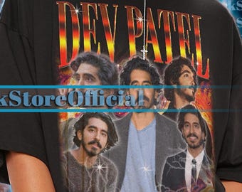 DEV PATEL Shirt, Dev Patel Tshirt, Dev Patel Tees, Dev Patel Retro 90s Sweater, Actor Dev Patel Merch Gift #tpc