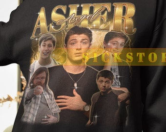 ASHER ANGEL Vintage Sweatshirt Asher Angel Homage Sweater Asher