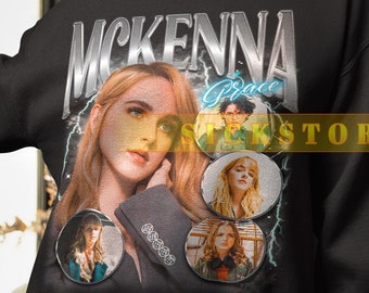 MCKENNA GRACE Vintage Sweatshirt, Mckenna Grace Homage Sweater, Mckenna Grace Fan Tees, Mckenna Merch Gift, Mckenna Grace Retro 90s Sweater