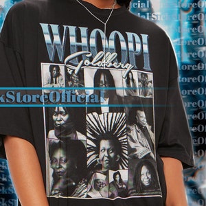 Camisa vintage WHOOPI GOLDBERG, camiseta homenagem a Whoopi Goldberg, camisetas de fãs de Whoopi Goldberg, suéter dos anos 90 de Whoopi Goldberg, Whoopi Goldberg #Saf