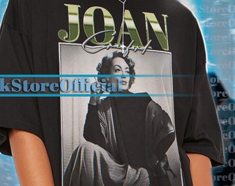 JOAN CRAWFORD Vintage Shirt, Joan Crawford Homage Tshirt, Joan Crawford Fan Tees, Joan Crawford Retro 90s Sweater, Crawford Throwback #Saf