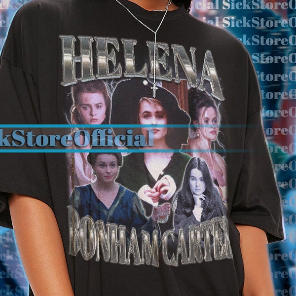 HELENA BONHAM CARTER Vintage Shirt, Helena Bonham Carter Homage Tshirt, Helena Bonham Carter Fan Tee, Helena Bonham Carter Retro 90s Sweater