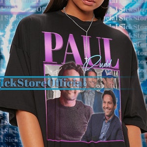 PAUL RUDD Amerikaans acteur vintage shirt, Paul Rudd Homage tshirt, Paul Rudd fan T-shirts, Paul Rudd retro jaren 90 trui, Paul Rudd Merch cadeau #tpc