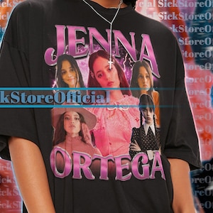 JENNA ORTEGA Shirt, Jenna Marie Ortega Jane Tshirt, Jenna Ortega Wednessday, Jenna Ortega Vada Cavell, Stuck Middle Retro 90s Sweater