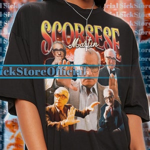 MARTIN SCORSESE Vintage Shirt, Martin Scorsese Homage Tshirt, Martin Scorsese Fan Tees, Martin Scorsese Retro 90s Sweater Merch Gift