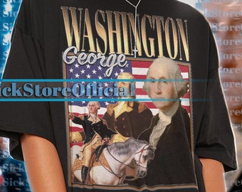 GEORGE WASHINGTON Vintage Shirt, george washington Tshirt Fan Tees, george washington Retro 90s Sweater, george washington Merch Gift #ARI