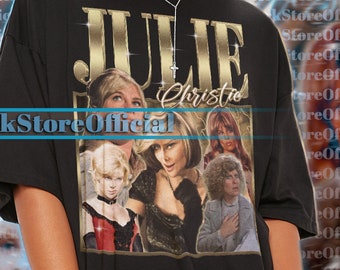 ジュリー・クリスティ ヴィンテージ シャツ、ジュリー・クリスティ オマージュ T シャツ、ジュリー・クリスティ ファン T シャツ、ジュリー・クリスティ レトロ 90 年代セーター、ジュリー・クリスティ グッズ