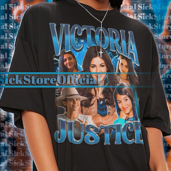 VICTORIA JUSTICE Vintage Shirt, Victoria Justice Homage Tshirt, Victoria Justice Fan Tees, Victoria Justice Retro 90s Sweater Merch Gift