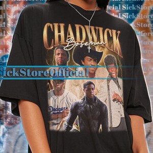 CHADWICK BOSEMAN Vintage Shirt, Chadwick Boseman Homage Tshirt, Chadwick Boseman Fan Tees, Chadwick Boseman Retro 90s Sweater, Chadwick Tees