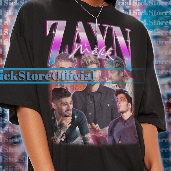 ZAYN MALIK Vintage Shirt, zayn malik Homage Tshirt, zayn malik Fan Tees, zayn malik Retro 90s Sweater, zayn malik Merch Gift #ARI